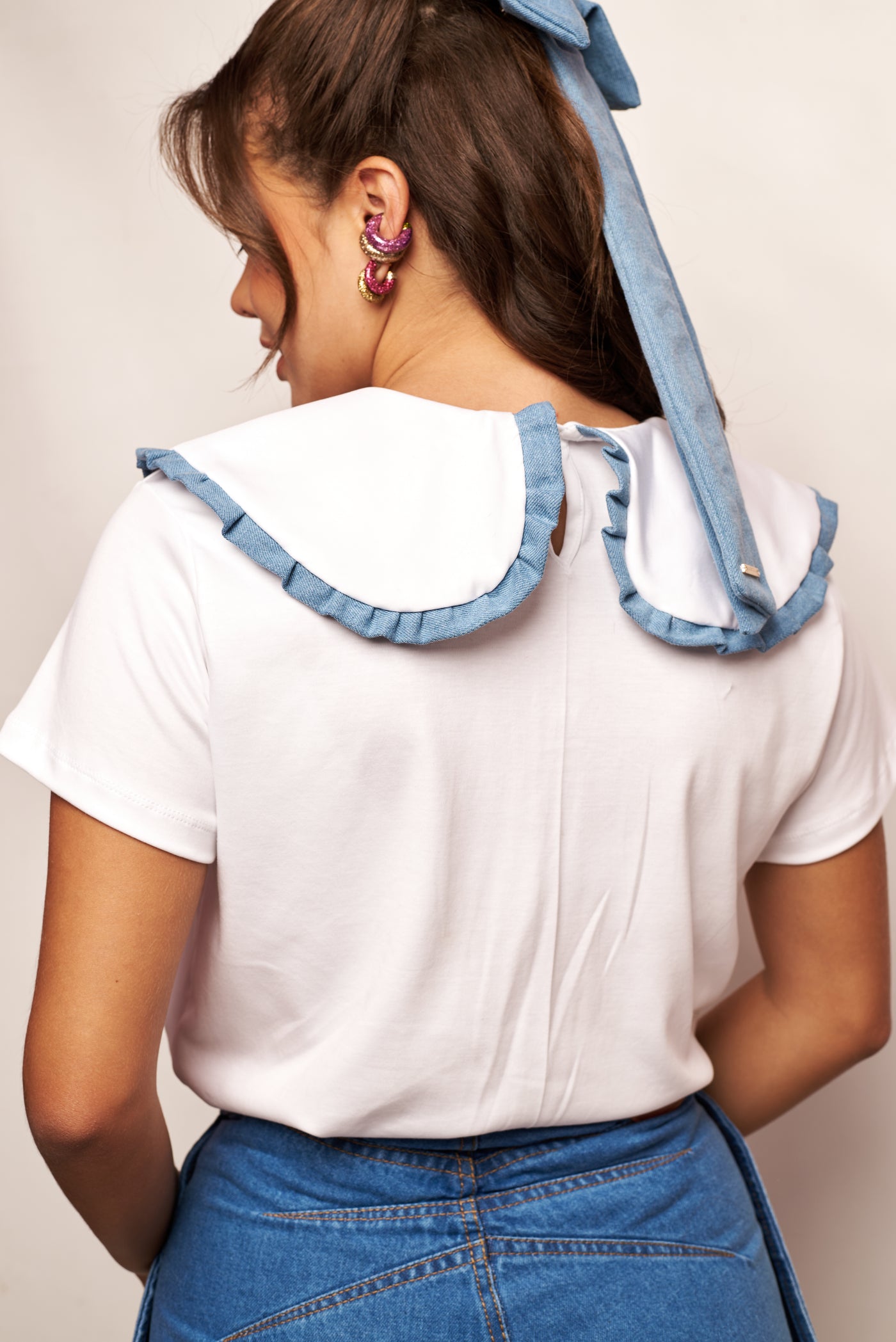 T-SHIRT CUELLO BEBÉ