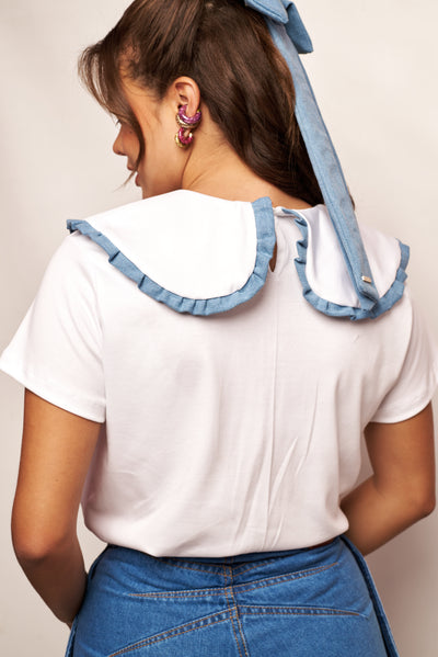 T-SHIRT CUELLO BEBÉ